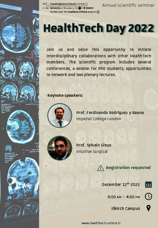 HealthTech Day 2022 flyer