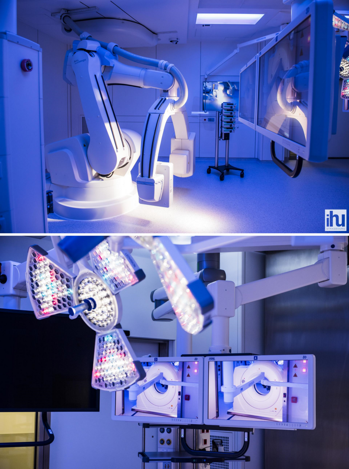 Photograph of medical imaging equipment from IHU Strasbourg 